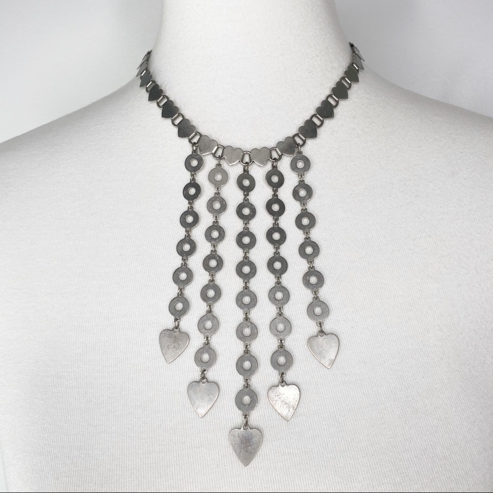 Cascading Hearts Necklace 💖Unique!💖